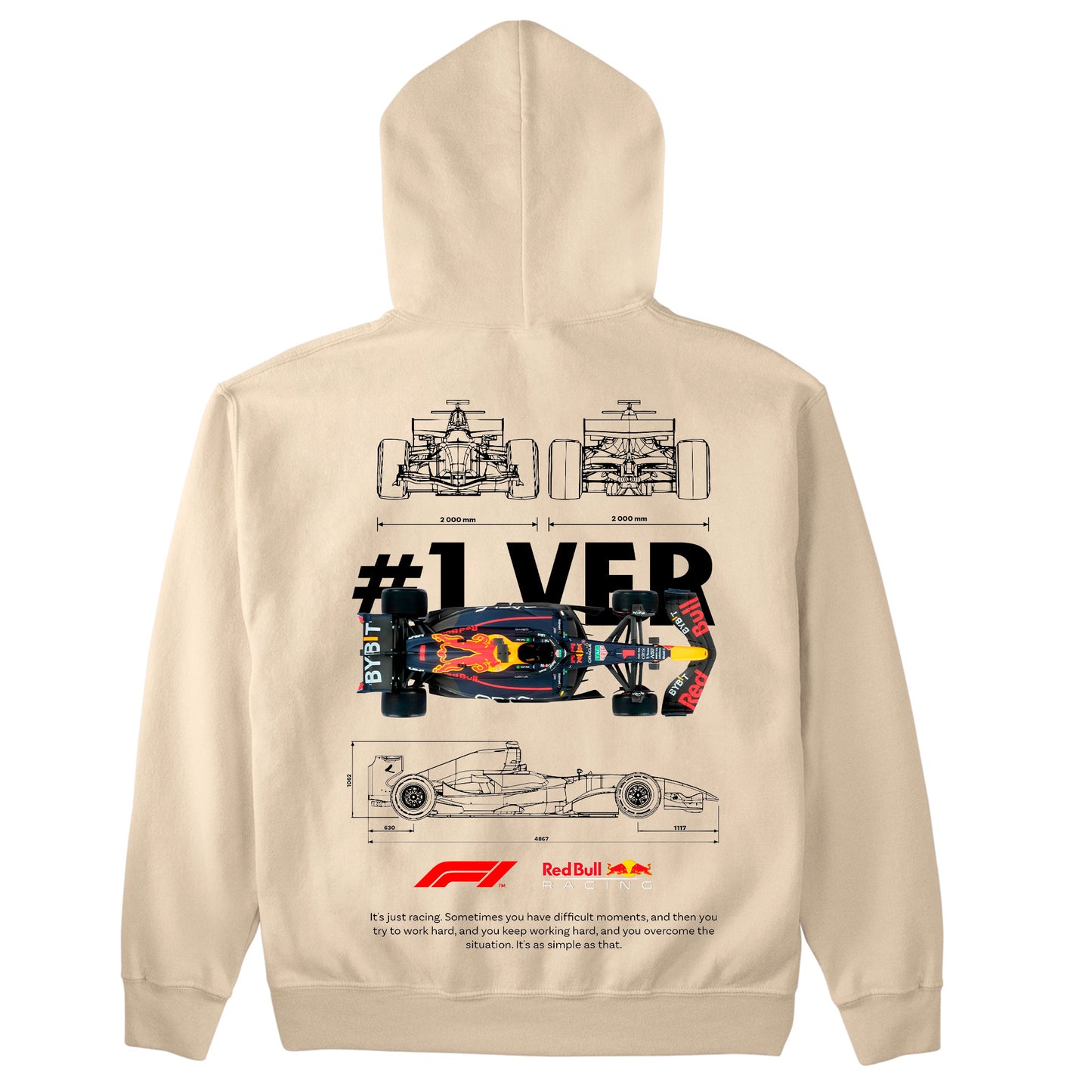 Moletom Básico Com Capuz Unissex F1 Red Bull Car Template-PEROLA