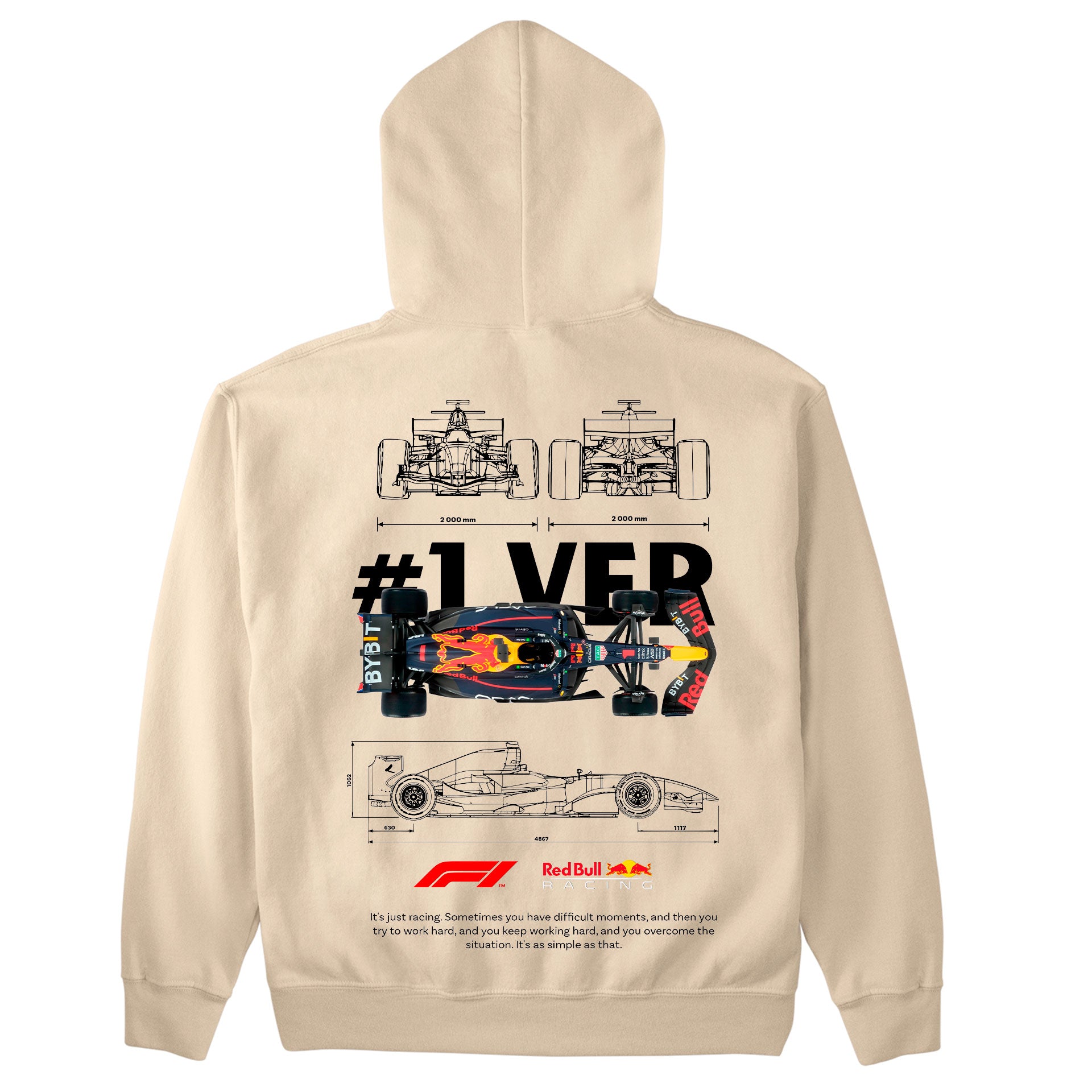 Moletom Básico Com Capuz Unissex F1 Red Bull Car Template-PEROLA