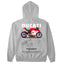 Moletom Básico Com Capuz Unissex Ducati Panigale W-CINZA