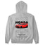 Moletom Básico Com Capuz Unissex Honda Civic Type R W-CINZA