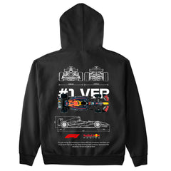 Moletom Canguru Unissex F1 Red Bull Car Template