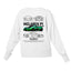 Moletom Gola Redonda Unissex Mclaren P1 VERDE Branco