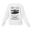 Moletom Gola Redonda Unissex Dodge Charger 1970-BRANCO