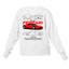 Moletom Gola Redonda Unissex Ferrari 458 ITALIA WHITE-BRANCO