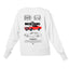Moletom Gola Redonda Unissex Ford Mustang 1966 W-BRANCO