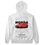 Moletom Básico Com Capuz Unissex Honda Civic Type R W-BRANCO