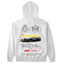 Moletom Básico Com Capuz Unissex F1 Red Bull VERSTAPPEN-BRANCO