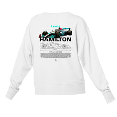 Moletom Gola Redonda Unissex Lewis Hamilton BLACK