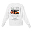 Moletom Gola Redonda Unissex Mclaren 720S ORANGE-BRANCO