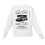 Moletom Gola Redonda Unissex Nissan GTR Skyline R34 04-BRANCO