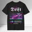 Camiseta Básica Unissex Just Drift - preto