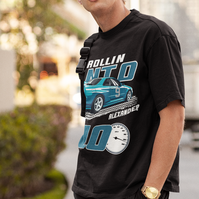 Camiseta Básica Unissex Rollin Into